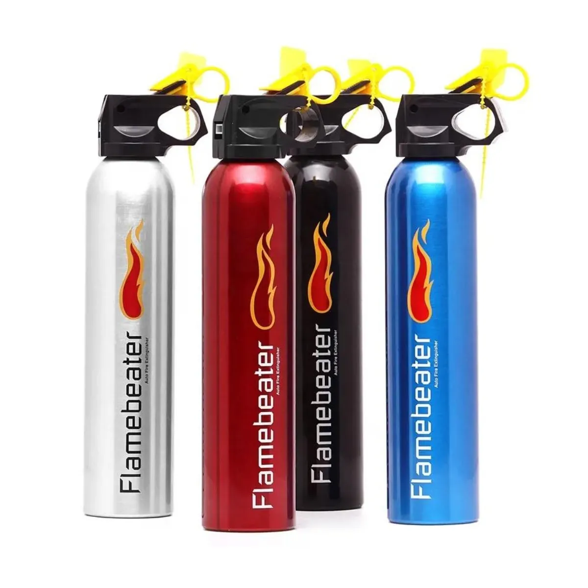Bình Chữa Cháy Mini Bột ABC 500g Flamefighte Cho Xe Hơi